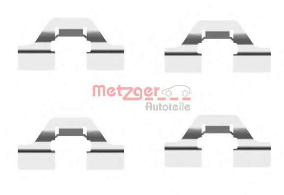 Set accesorii, placute frana CITROEN BERLINGO