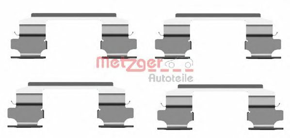 Set accesorii, placute frana NISSAN X-TRAIL (T30)