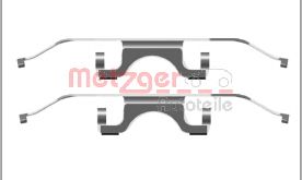 Set accesorii, placute frana BMW 5 95-04