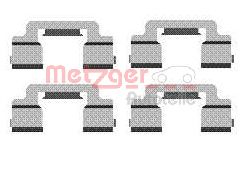 Set accesorii, placute frana CITROENC6 2,2-3,0 HDI 05-