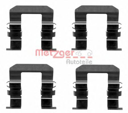 Set accesorii, placute frana OPEL ANTARA 06-