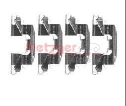 Set accesorii, placute frana MAZDA CX-7 2,2-3,7 07-