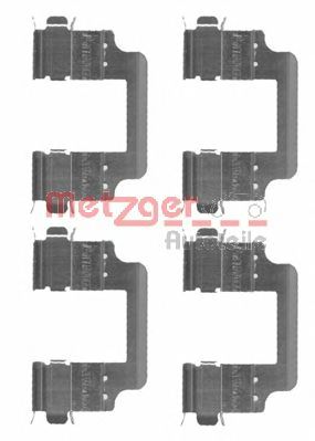 Set accesorii, placute frana LAND ROVER DISCOVERY III