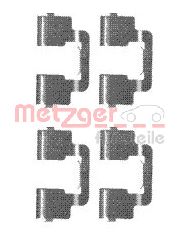 Set accesorii, placute frana CITROEN JUMPY II BOX