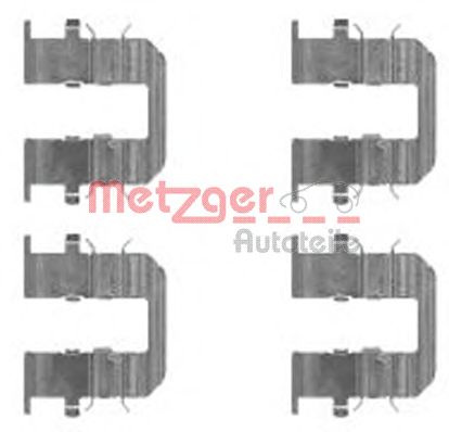 Set accesorii, placute frana HYUNDAI I10 1,0-1,2 08-13