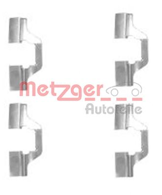 Set accesorii, placute frana RENAULT CLIO III/MEGANE II