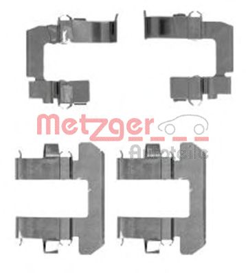 Set accesorii, placute frana NISSAN SUNNY 91-00