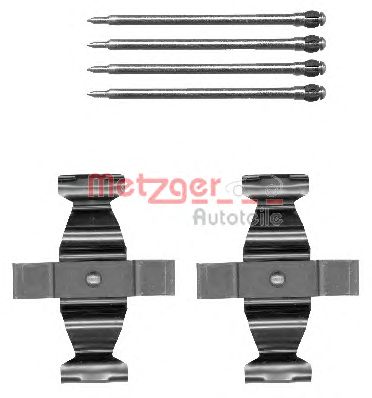 Set accesorii, placute frana MERCEDES-BENZ C-CLASS (S203)