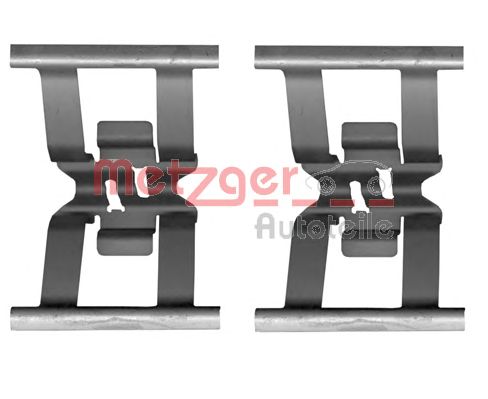 Set accesorii, placute frana VW TOUAREG 3,0-4,2 V8 10-