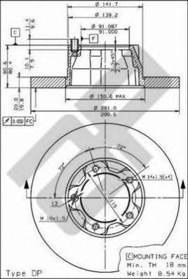 Disc frana