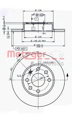 Disc frana