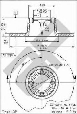 Disc frana