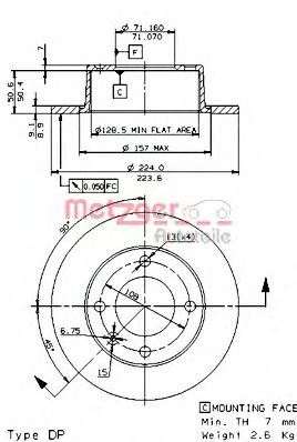 Disc frana