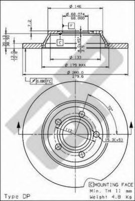 Disc frana