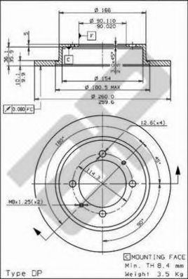 Disc frana