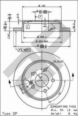 Disc frana