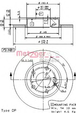 Disc frana