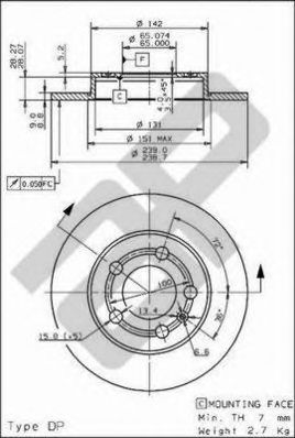 Disc frana