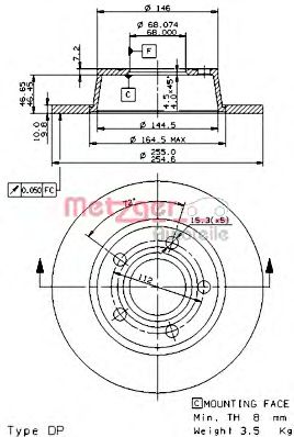 Disc frana