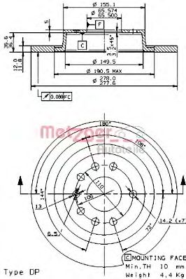 Disc frana