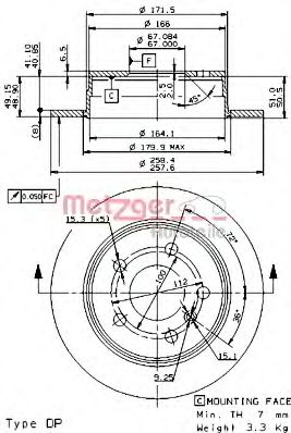 Disc frana