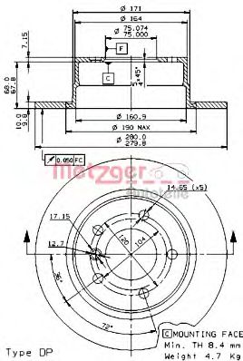 Disc frana