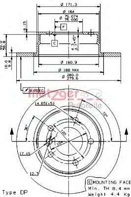 Disc frana