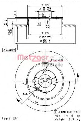 Disc frana