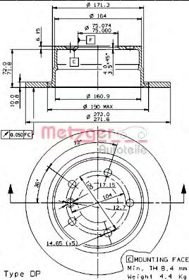 Disc frana