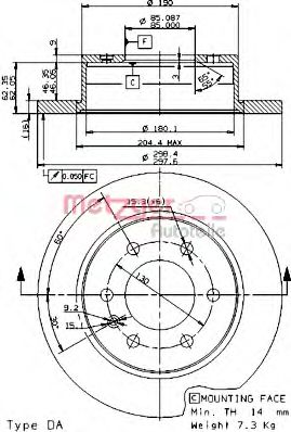 Disc frana