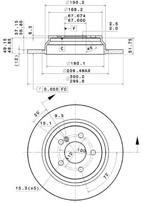 Disc frana