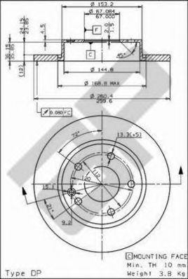 Disc frana