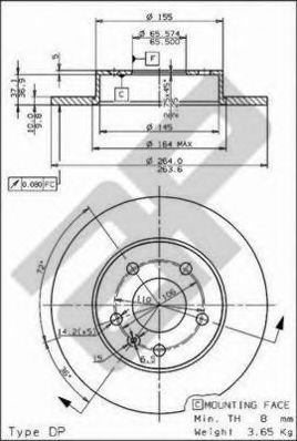 Disc frana