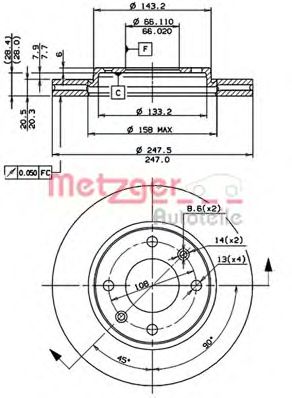 Disc frana