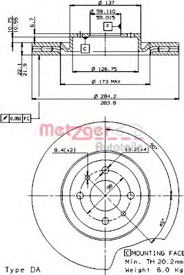 Disc frana