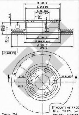 Disc frana