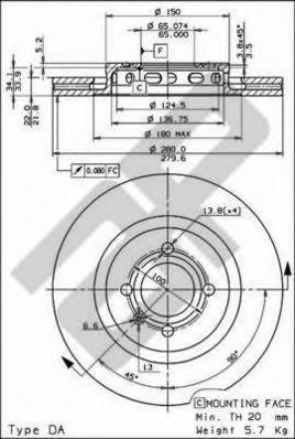 Disc frana