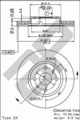 Disc frana