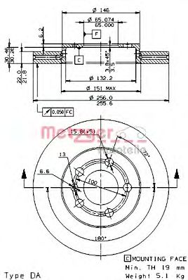 Disc frana