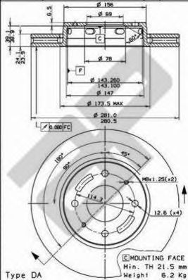 Disc frana