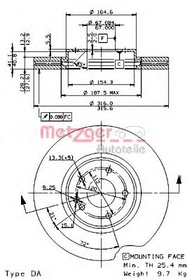 Disc frana