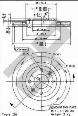 Disc frana