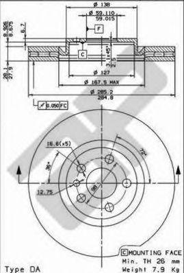 Disc frana