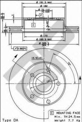 Disc frana