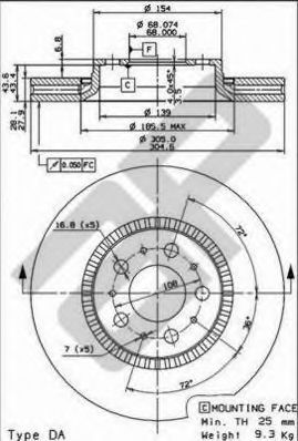 Disc frana