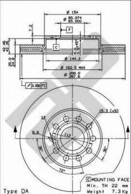 Disc frana