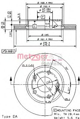 Disc frana