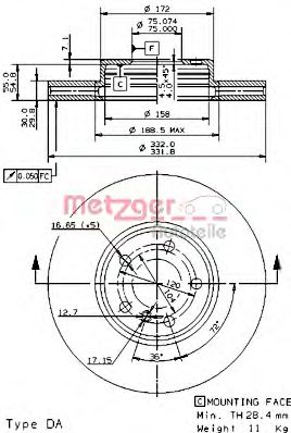 Disc frana