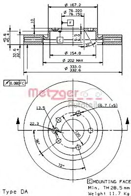 Disc frana