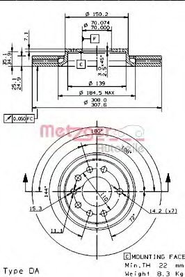 Disc frana